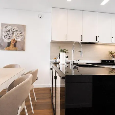 Celna Riverside Prestige 2br Free Parking Apartment Krakau